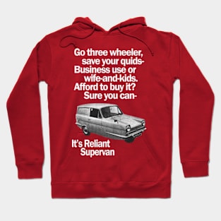 RELIANT SUPERVAN - advert Hoodie